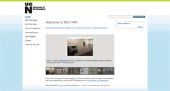 Desktop Screenshot of nectar.northampton.ac.uk