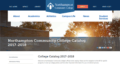 Desktop Screenshot of catalog.northampton.edu