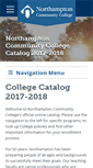 Mobile Screenshot of catalog.northampton.edu